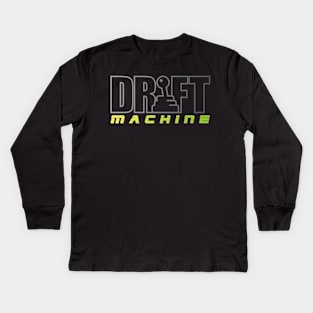 DRIFT MACHINE Kids Long Sleeve T-Shirt